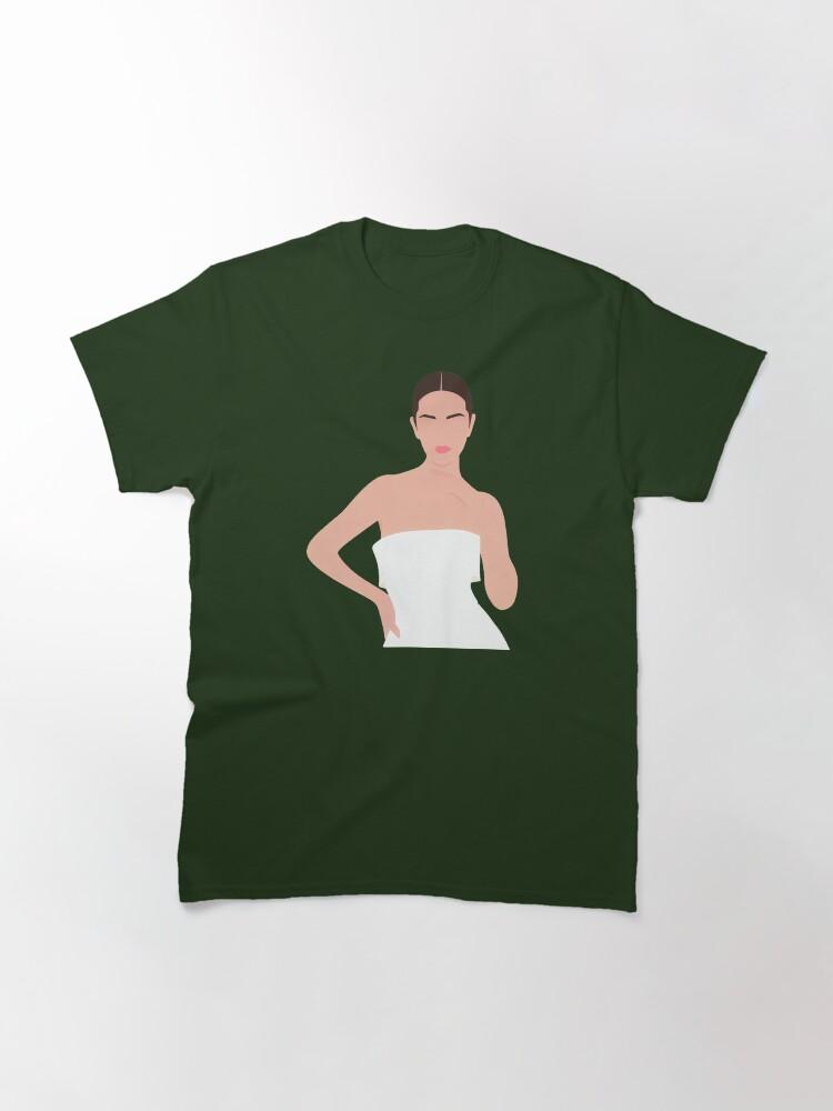Selena Gomez Lineless Illustration Classic T-Shirt