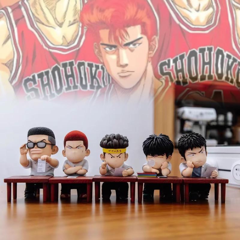 5pcs The First Slam Action Figure Rukawa Kaede Anime Doll Model Toy Decor