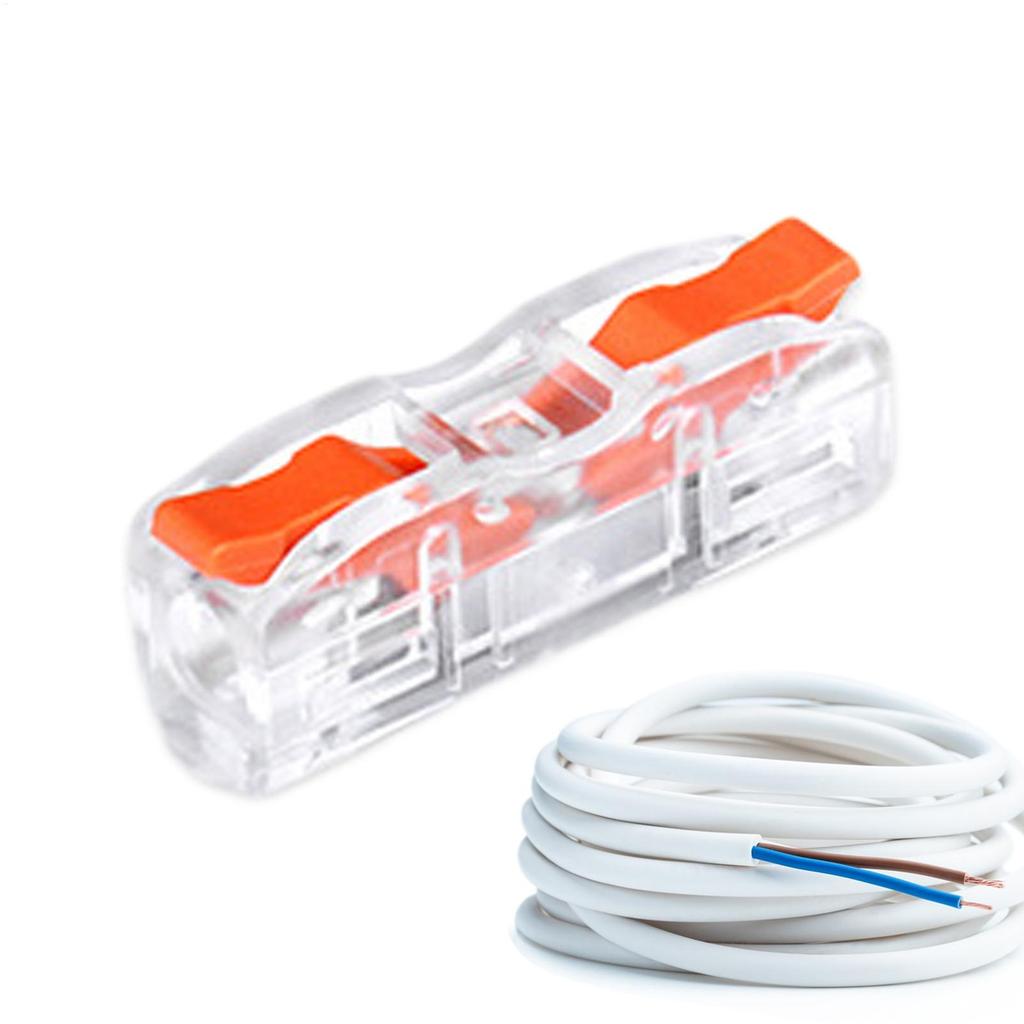 Inline Splicing Connector Inline Wire Connector Lever 1 to 1 Quick Conductor Combination Compact Splicing Wire Connectors