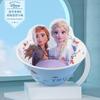 Disney Cartoon-Prinzessinnen Elsa und Olaf Mickey und Minnie Daisy Stitch und McQueen Silikon-Platzsets und Melamin-Baby-Fressnäpfe