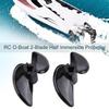 Electric RC OBoat Accessory 4*40mm CNC 2Blade Half Immersion Propeller (2 Pairs)