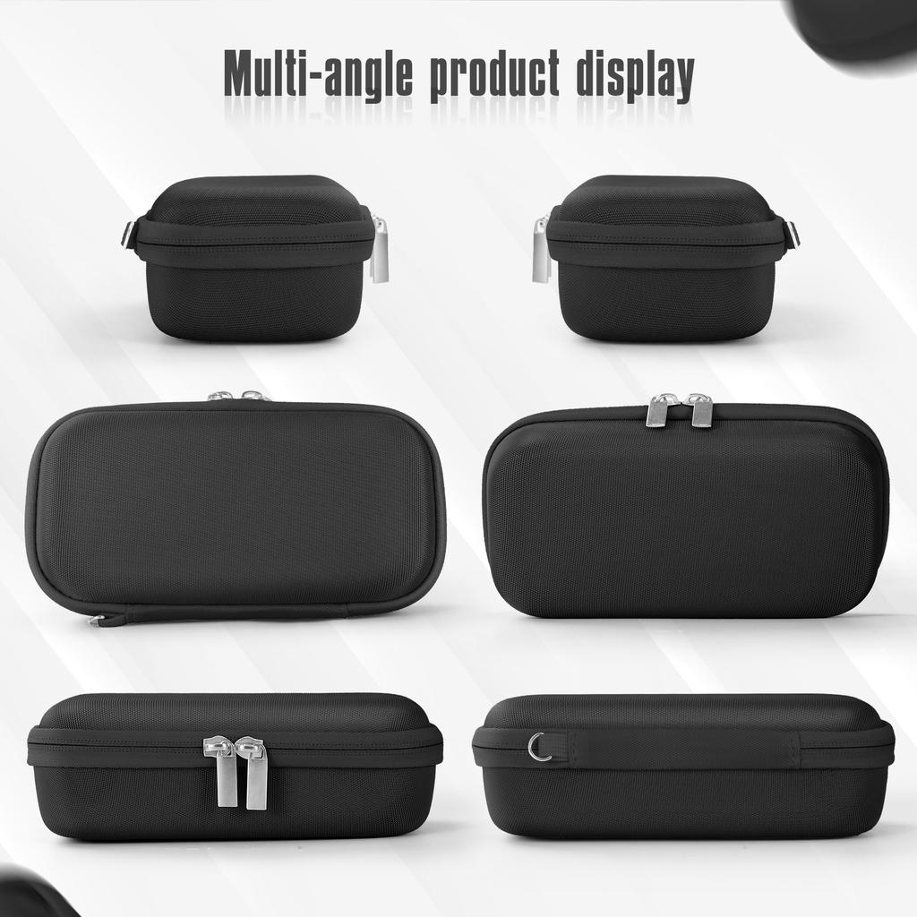 Sac de Rangement pour Appareil Photo Numérique pour KODAK PIXPRO FZ55/FZ45 Support d'Appareil Photo Compact Étui de Transport pour Appareil Photo Anti-Choc EVA à Bulles Pochette