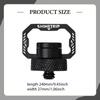 Portable Light Hanger Rotating D Universal 1/4 Thread Versatile Lightweight Aluminum Alloy for