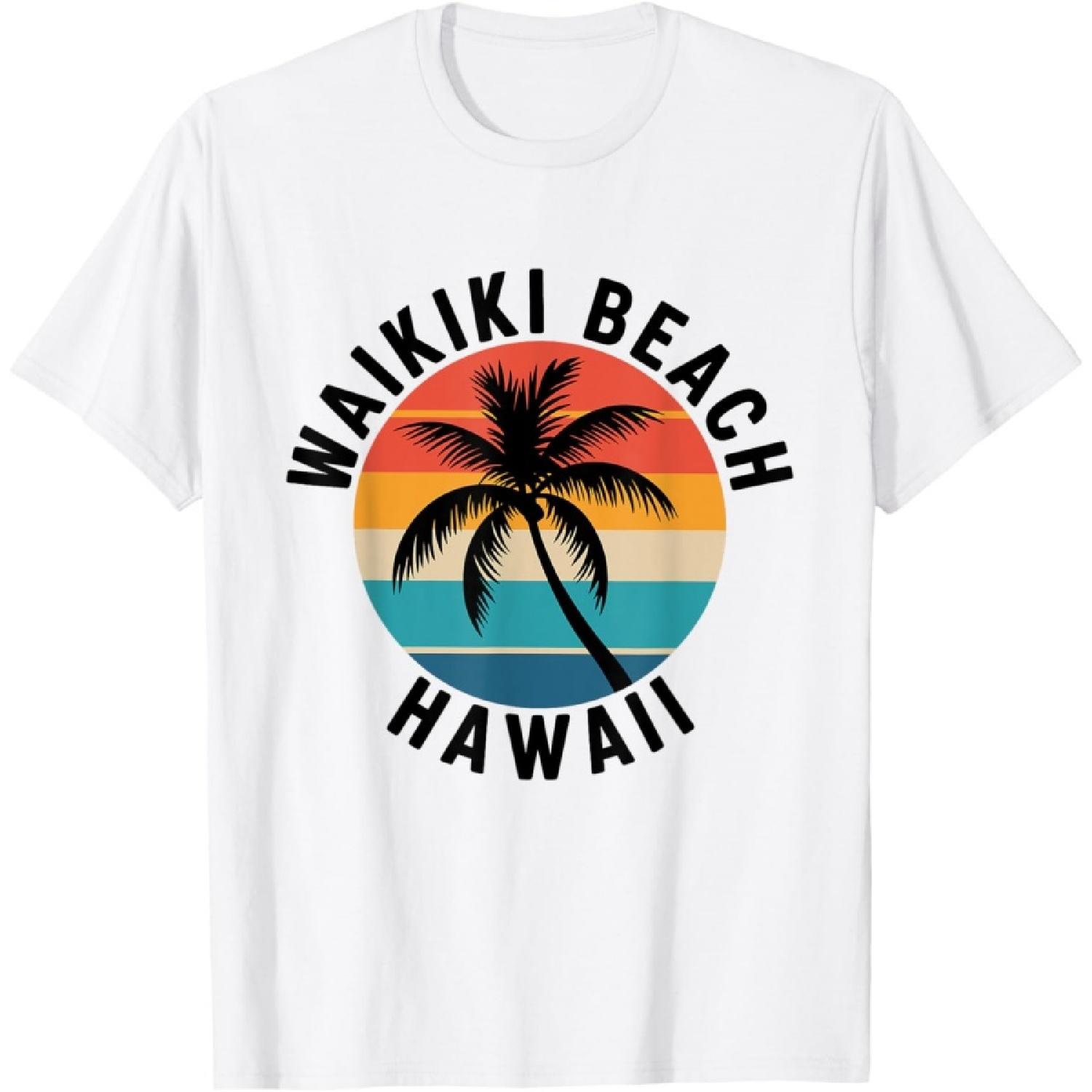 Футболка Waikiki Beach Гавайи S