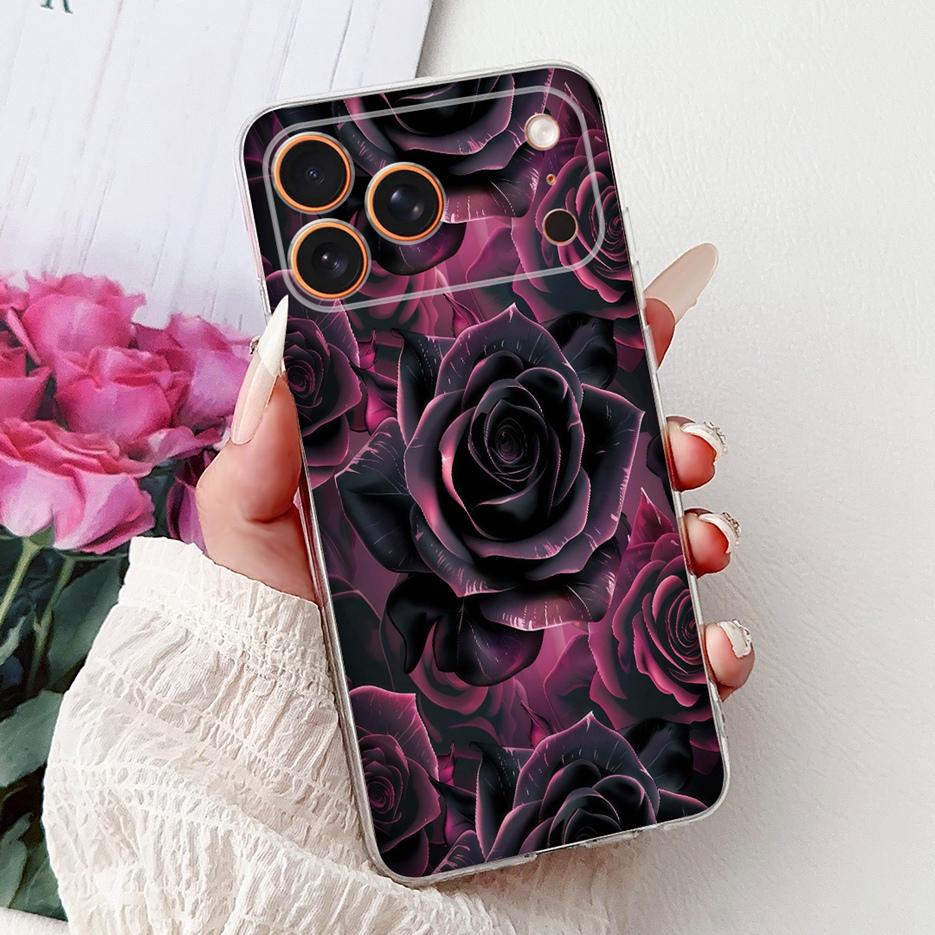 For Apple iPhone 17 Pro Max Case iPhone17 Air Fashion Painted Cover Soft Silicone Case For iPhone 17 Air iPhone17 Pro Max Fundas