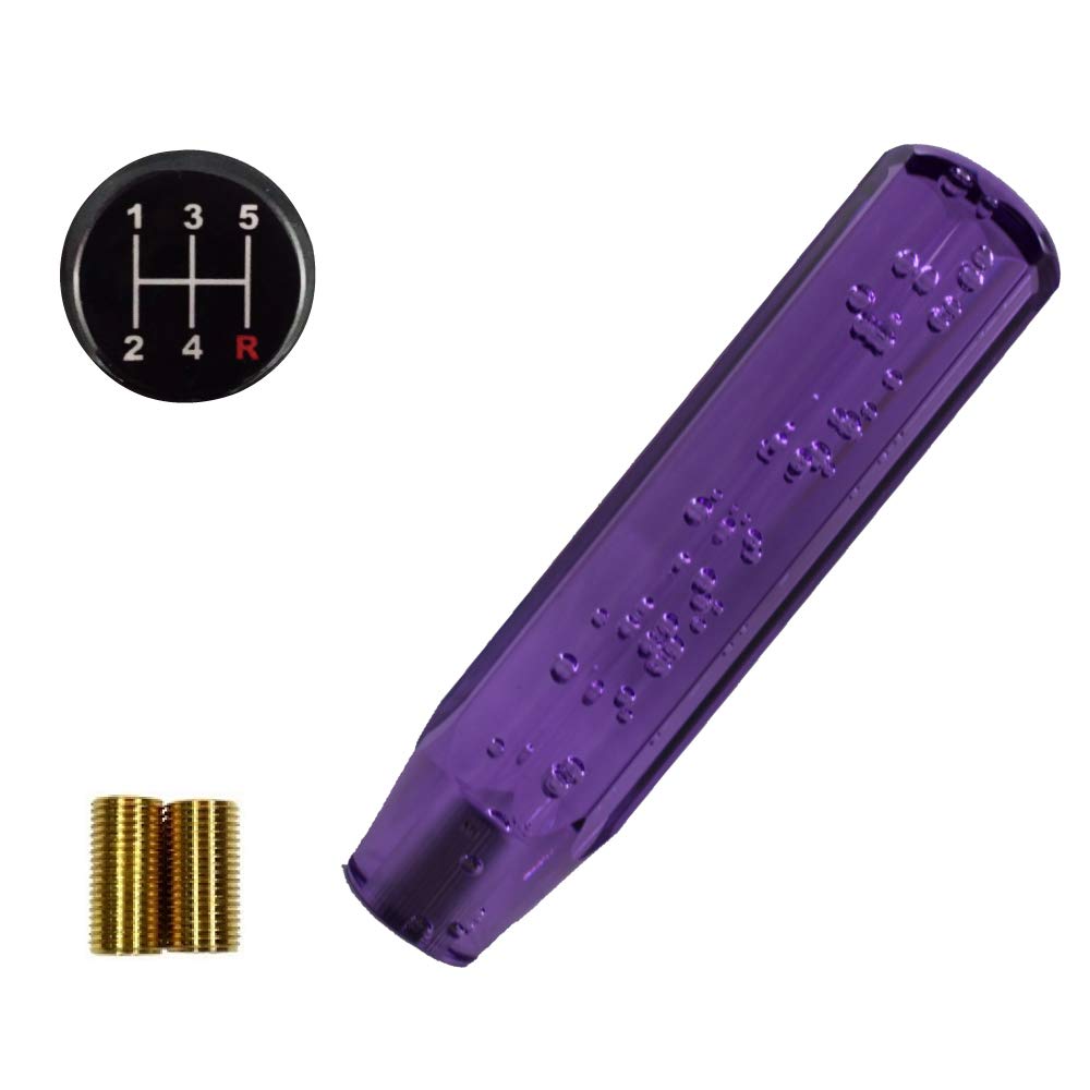 Crystal Foam Shift for and Mazda Titan Dash Knob, 200mm, Purple, Isuzu, Mitsubishi, (MM75-17417-PU)