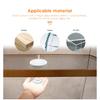 1-6PCS Set LED Cabinet Bar Lamps EU 220V Integrated Lighting With Dimmable Touch/Hand Sweep Sensor Switch 25mm Board Penetrable
