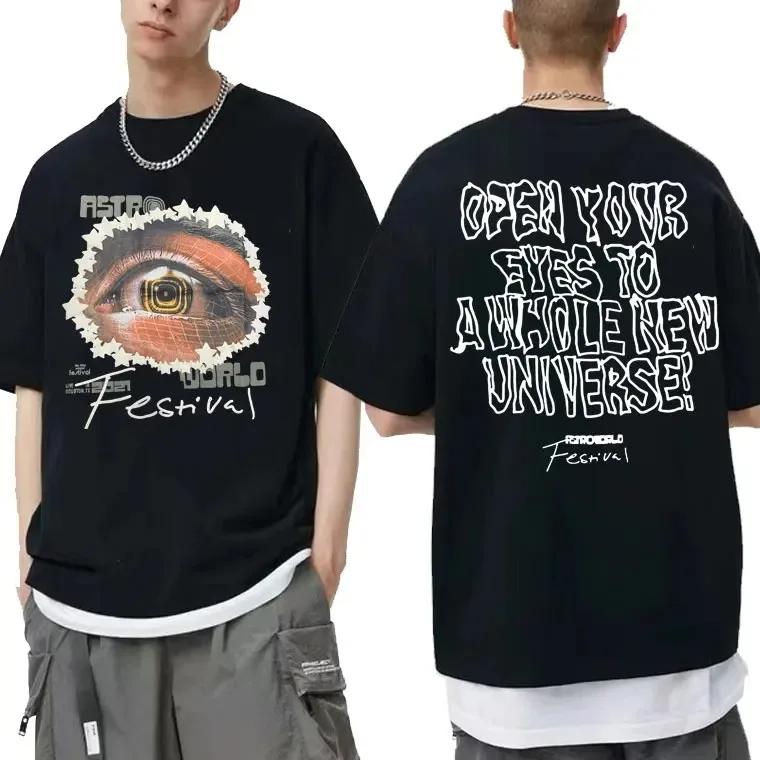 Cactus Jack Tshirt Awesome Streetwear Oversized T Shirts UnisexFashion Loose T-shirt Hip Hop Trend Tee Short Sleeve
