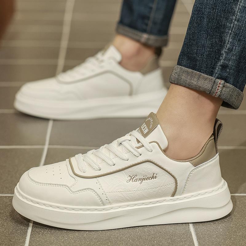 Fashion Advanced Sense Versatile Low-top Sports Shoes Lightweight Shock-absorbing Small White Shoes College Style Middle School Students Casual Skateb