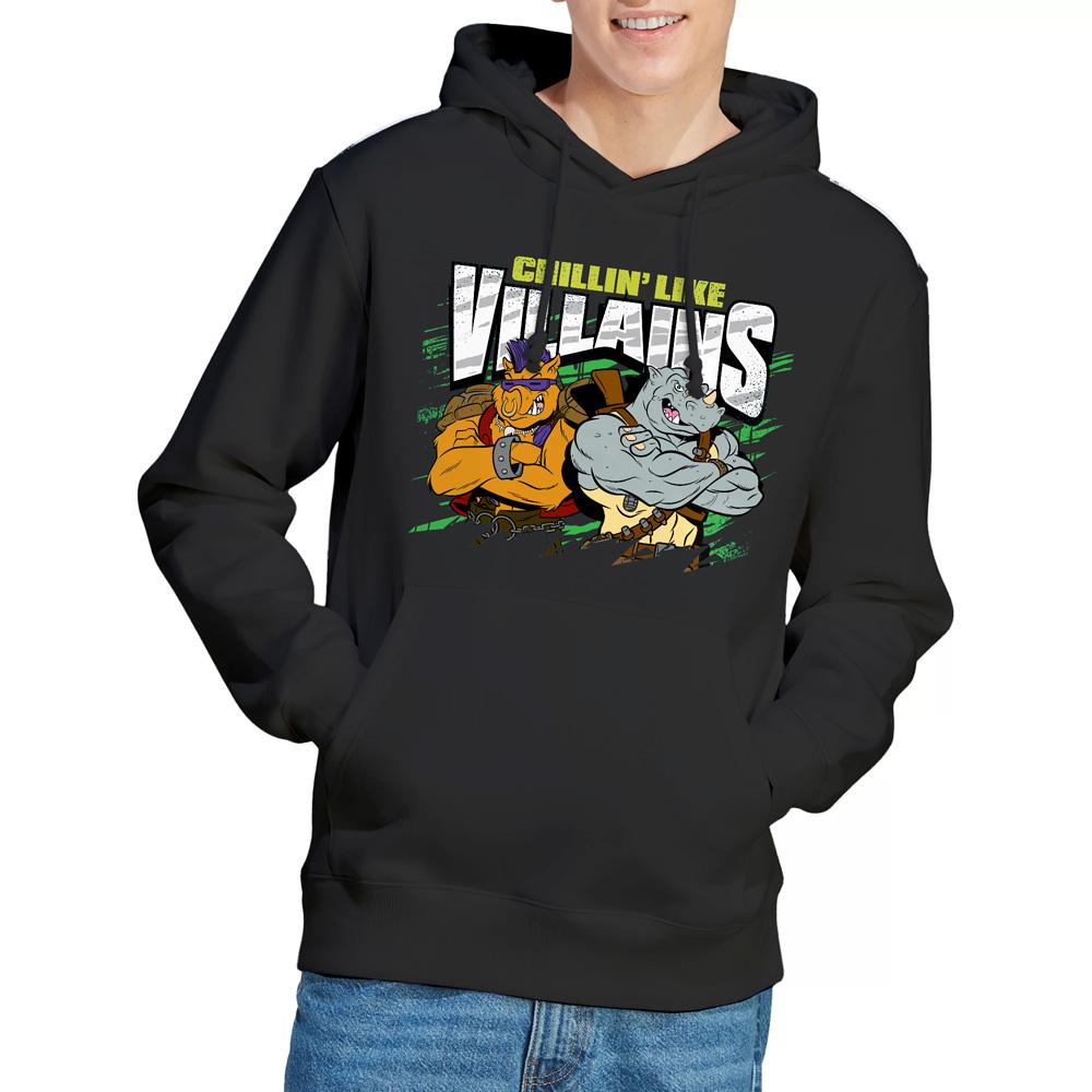 Teenage Mutant Ninja Turtles Mens Chillin Like Villains Hoodie