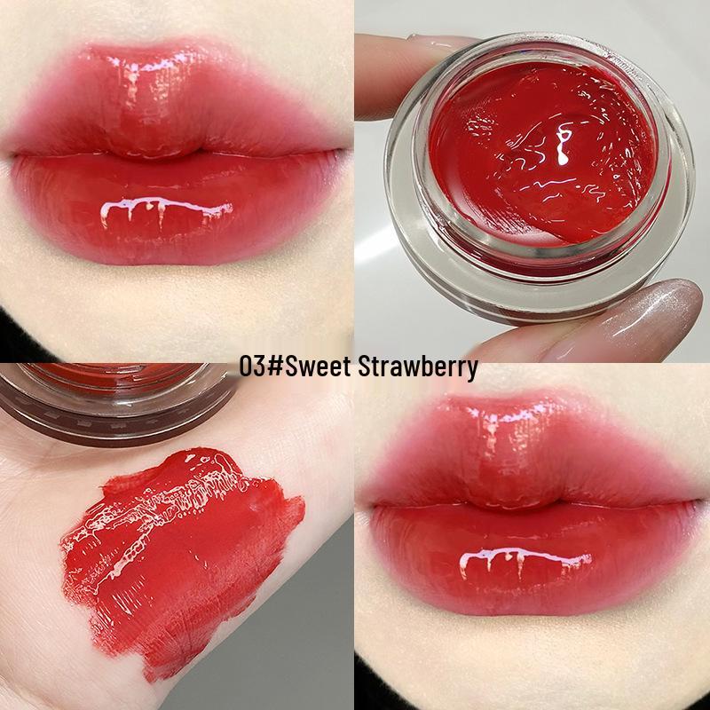 

BOBOFAiR Canned Crystal Clear Lip Jelly Gloss: Moisturizing, Long-lasting, Student-friendly Lip Color. 2.5g
