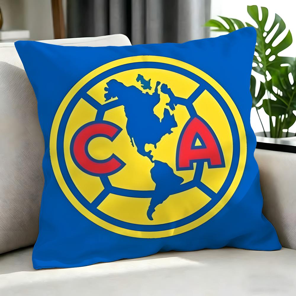 Sport F-Football Club America Cushion Cover Cushion Cover Set 4Pcs 50x50 45x45 40x40 Pillowcase Decorative Sofa Home Decor