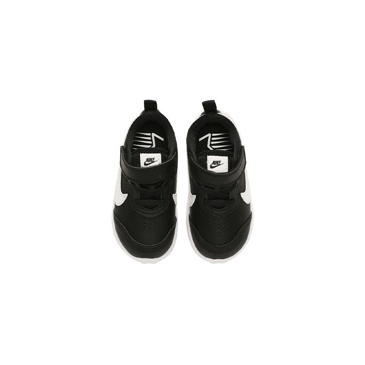 Nike Varsity Leather Low Top Walking Shoes Baby Shoes Black CN9397-008