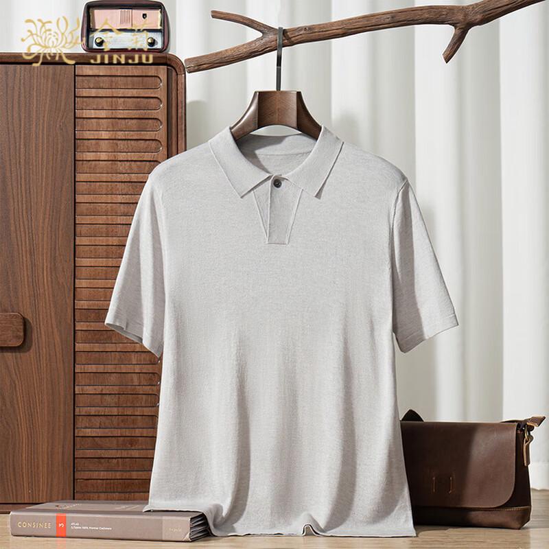

Men s Silk Cashmere Blend Short Sleeve Top 3XL/190