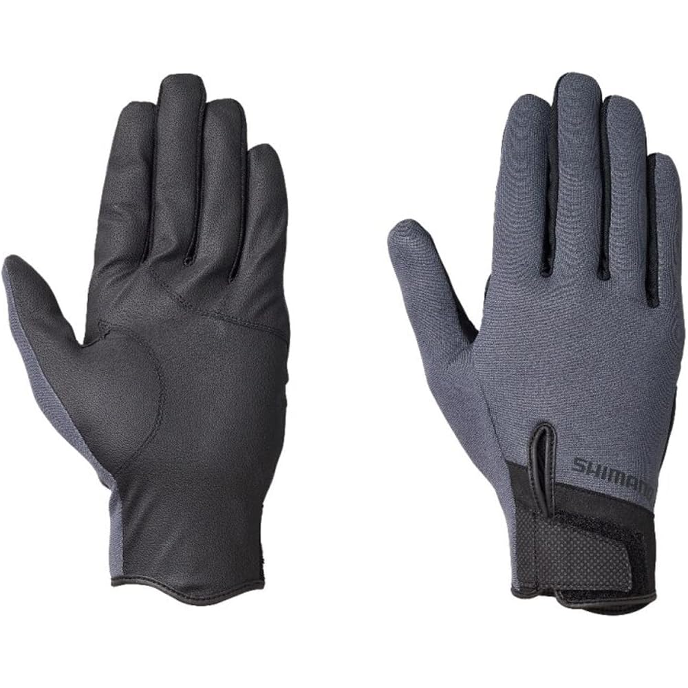 Shimano Titanium Alpha Full Cover Gloves GL-013V Charcoal Large