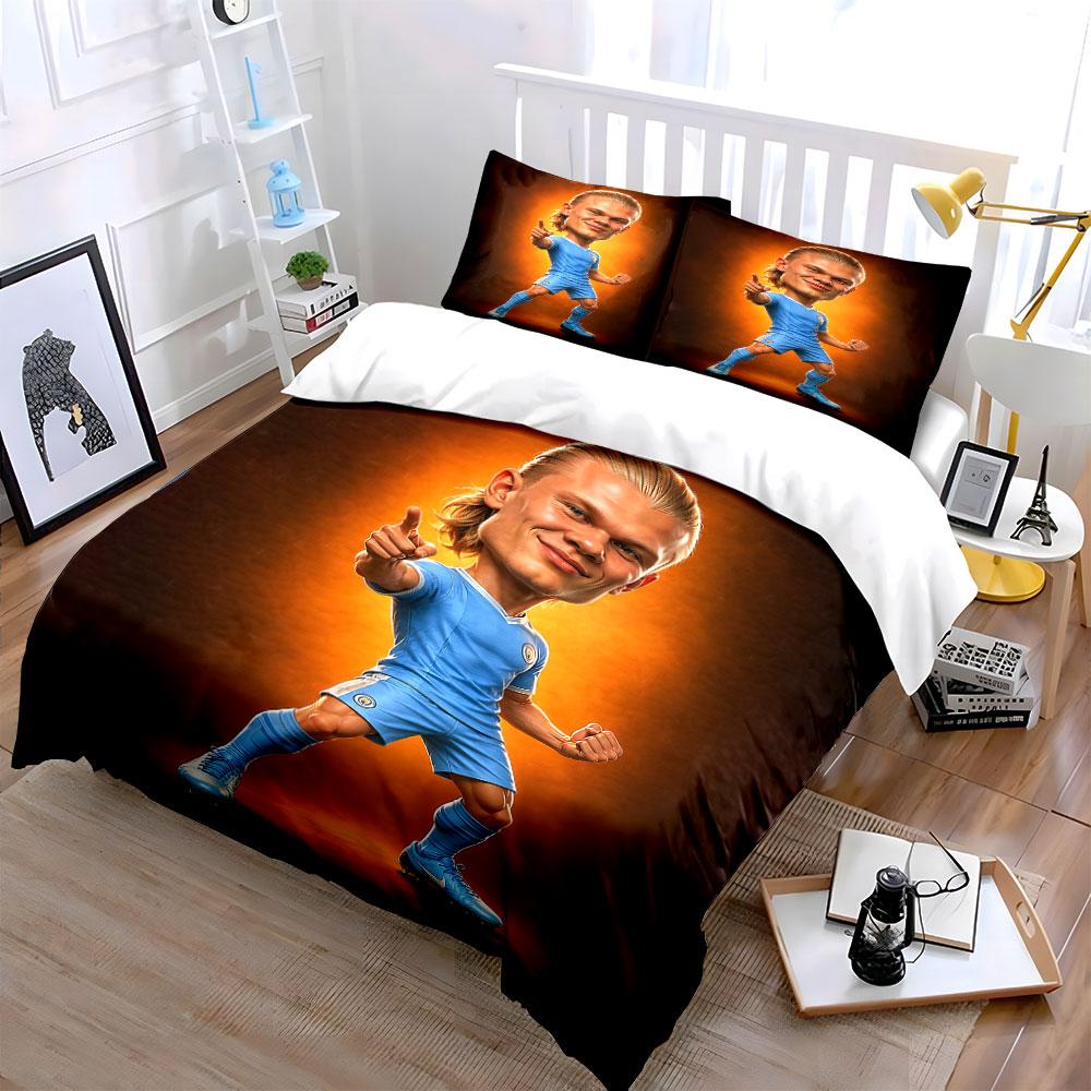 "Cartoon Athlete Bedding Set" Bedding Duvet Cover Set Duvet Cover Pillowcases  (1 * Duvet Cover 2 * Pillowcases, without duvet insert)