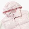 Munsingwear Women Detachable Puffer Down Vest Light Pink Mq422pjpo2