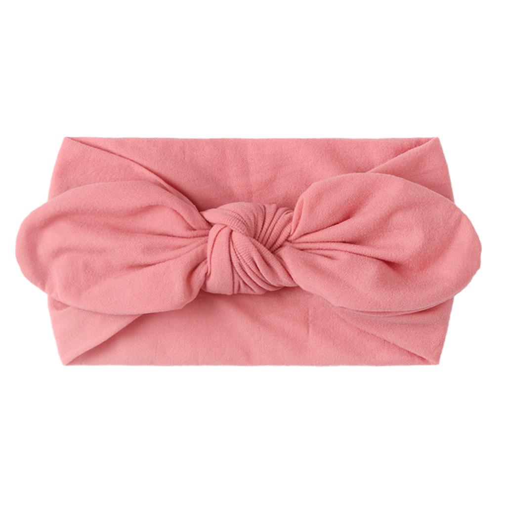 23-Color Newborn Baby Soft Nylon Headband with Rabbit Ears – Four Seasons Accessory