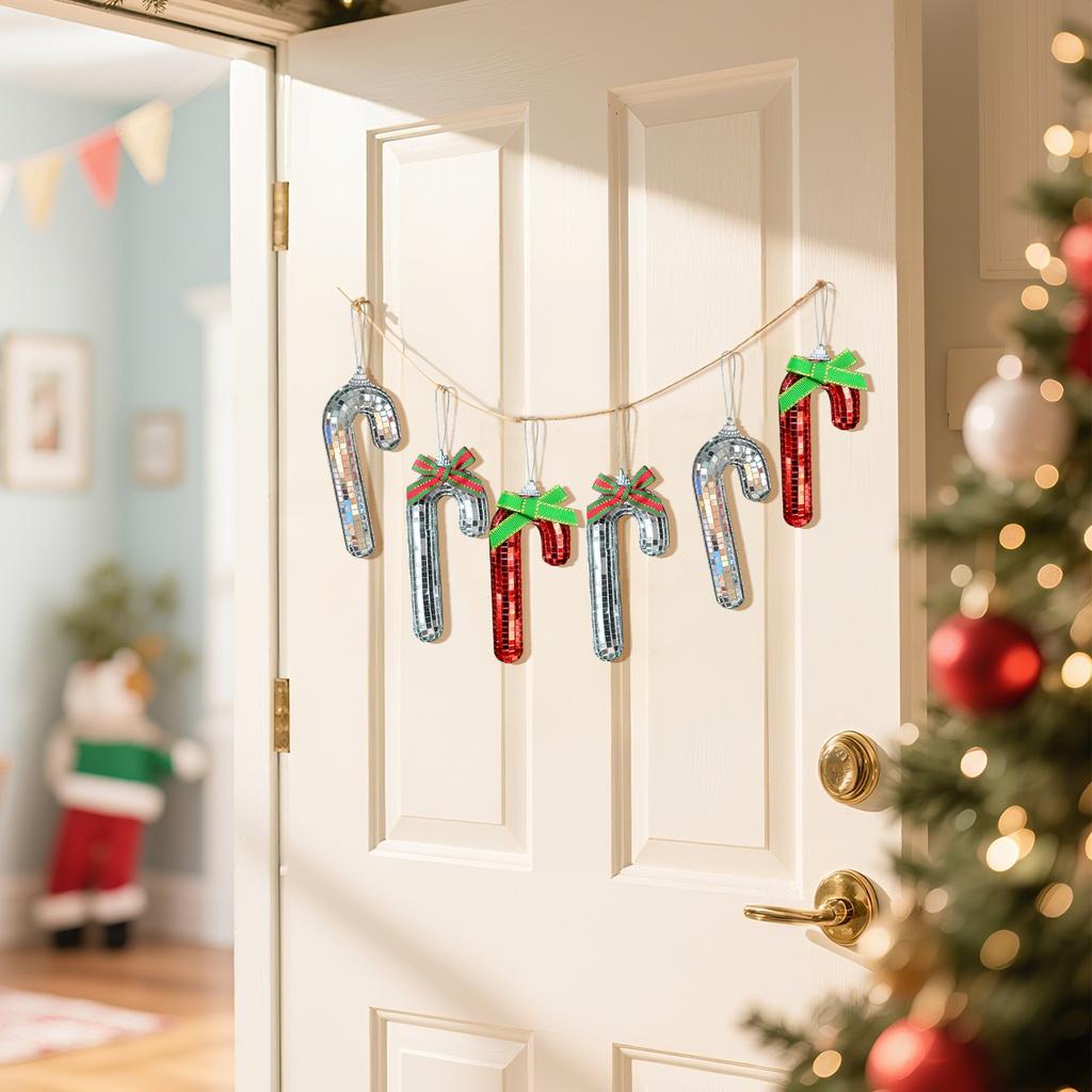 Candy Cane, Disco Ball, Small Walking Stick, Christmas Tree Decoration Pendant, Home Decoration, Photography Props, Decorative Items.