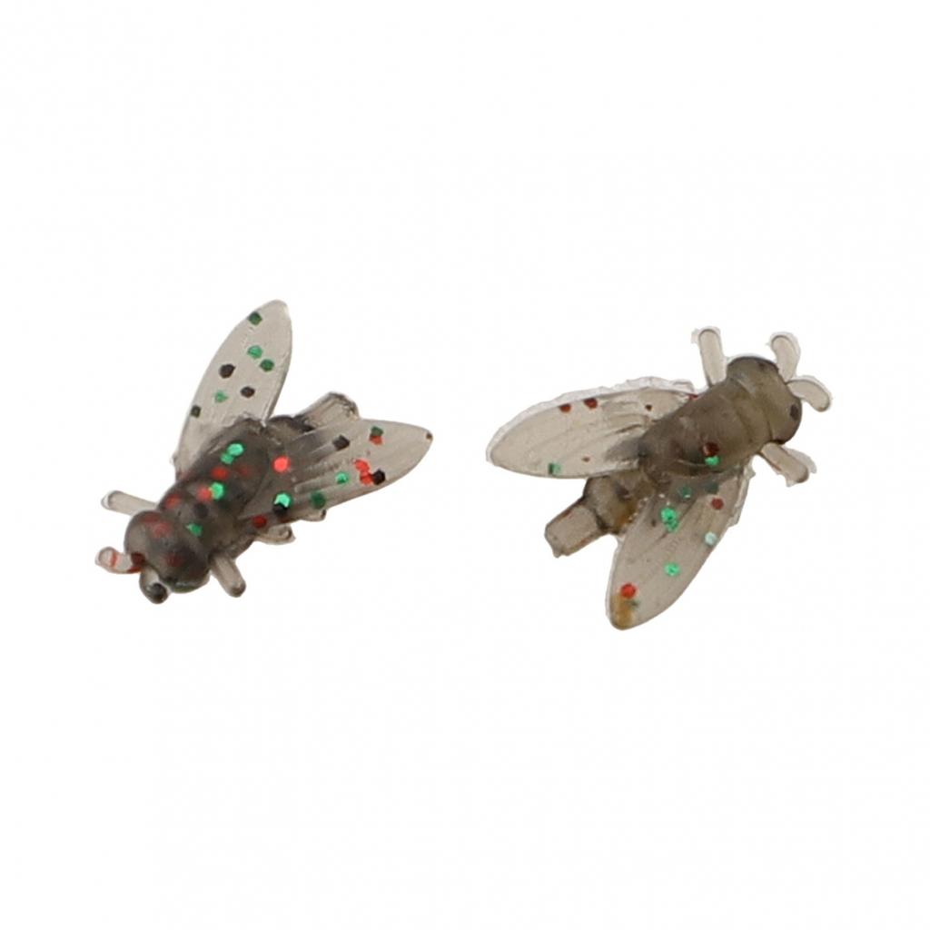 Reicher Garnelengeschmack Angelausrüstung Fliegenfischen Köder Weichköder