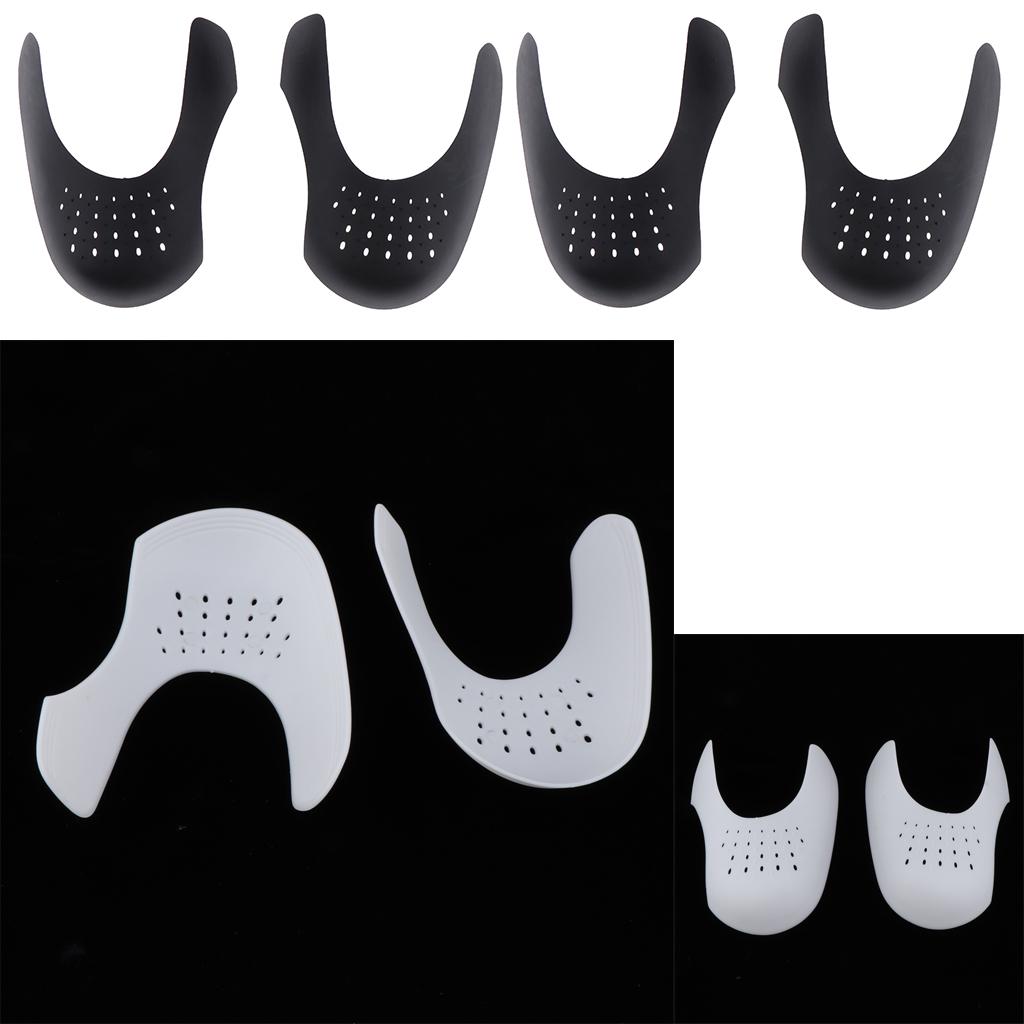 4 Pairs Womens Mens Sneaker Shields Protector Toe Box Decreaser Anti Crease