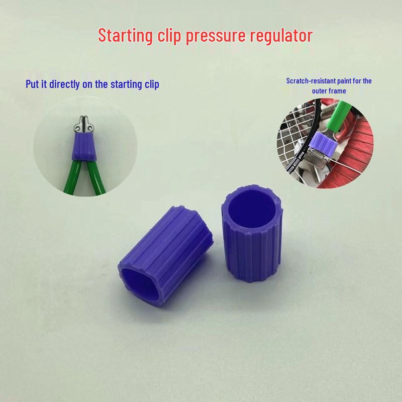 Silicone Sleeve Pressure Reducer for Badminton Racket Stringing