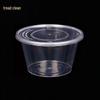 Disposable Round Transparent Plastic Food Container