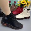 2025 Sneakers Women Shoes Platform Loafers Lace Up Leather Flat Slip-On New Spring Casual Mom Shoe Mujer Zapatos Chaussure Femme
