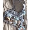 New Casual And Fashionable Ulzzang Ita Bag Daily Commuting Large-Capacity Women'S Portable Shoulder Bag Outgoing Diy Dolls Bag