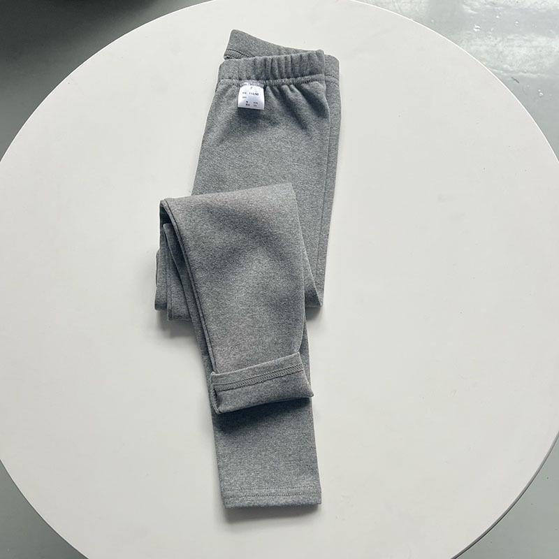 Autumn/Winter Girls' Cotton Thermal Leggings: Thick, Elastic, Slimming, Versatile