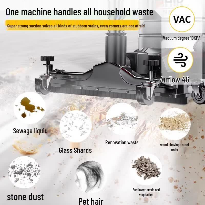 POHIR 4000W Commercial Industrial Wet/Dry Vacuum Cleaner