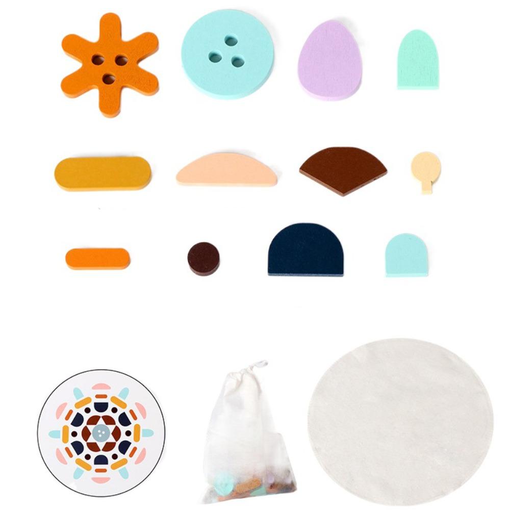 

Educational Geometric Shape Jigsaw Geometric Shape Building Blocks Toddlers Birthday Gifts 1set