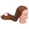 Hair Mannequin Head Hairdressing Styling Training Braiding Practice Doll Head with Clamp Holder Tools