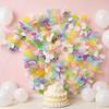 Bright Plastic Birthday Banners 2M Long Colorful Party Decorations For Parties Weddings And Special Event
