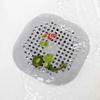 Durable Silicone Square Shower Drain Cover Prevents Sink Clogging, Shower Drain Strainer, Adsorption Sink Strainer, Convenient