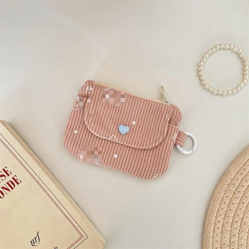 Cute Cartoon Floral Quilting Document Storage Bag Card Wallet Coin Purse ID Card Holder Driver's License Holder Badge Holder