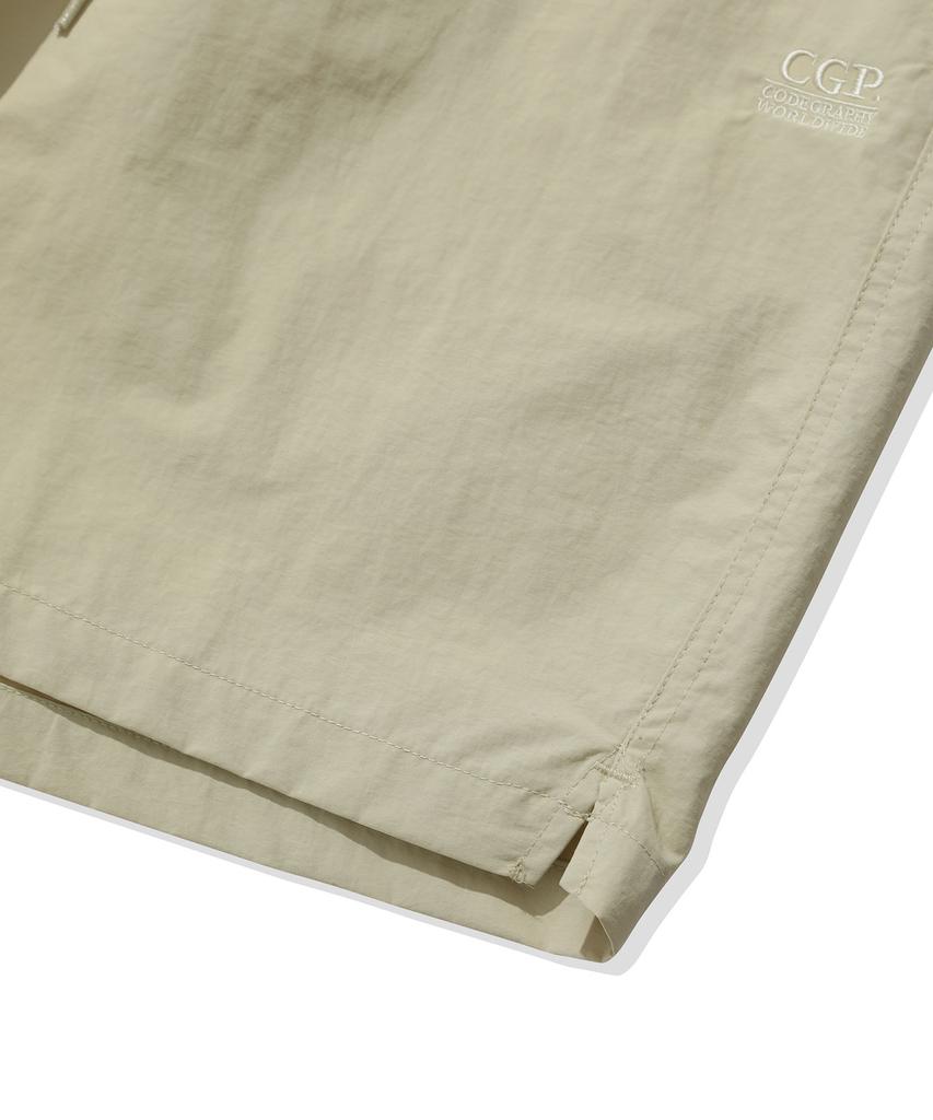 CGP Essential Nylon Shorts - Beige