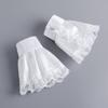 Chic Detachable Renaissance Collar Vintage Elegant Elizabethan Neck Ruff Victorian Costume Layered Ruffled Collar Cosplay