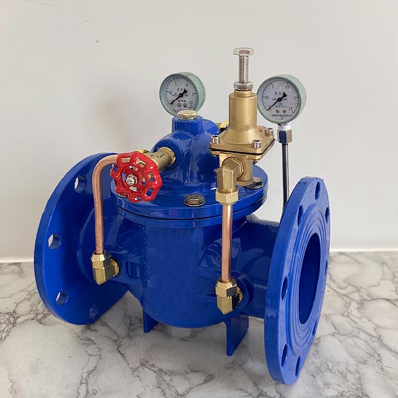 Fengjinzhú Pilot-Operated Cast Iron Pressure Reducing Valve