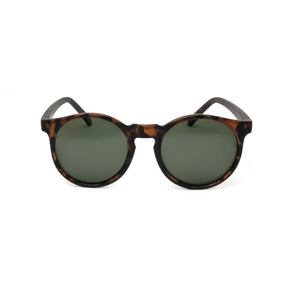 DANG SHADES ATZ vidg00450 Tortoise Matte x Green Gray Polarized Sunglasses