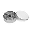 11-Piece Stainless Steel Cake & Mousse Ring Mold Set with Dumpling Cutter