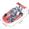 1/32 Scale Kid Model Car Toy, Baby Children Alloy Pull Back Racing Go-Kart Mini Car Vehicles Toys for Toddlers Boys Girls Christmas, New Year Gifts