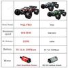 1:16 85KM/H Or 50KM/H 4WD RC Car With LED Remote Control Cars High Speed Drift Monster 4x4 Truck for Kids vs Wltoys 124017 Toys