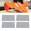 500 Pcs 3D Scanning Marker 6mm ID 10mm OD Reference Point Diffuse Reflection Markers 3D Scan Trackin