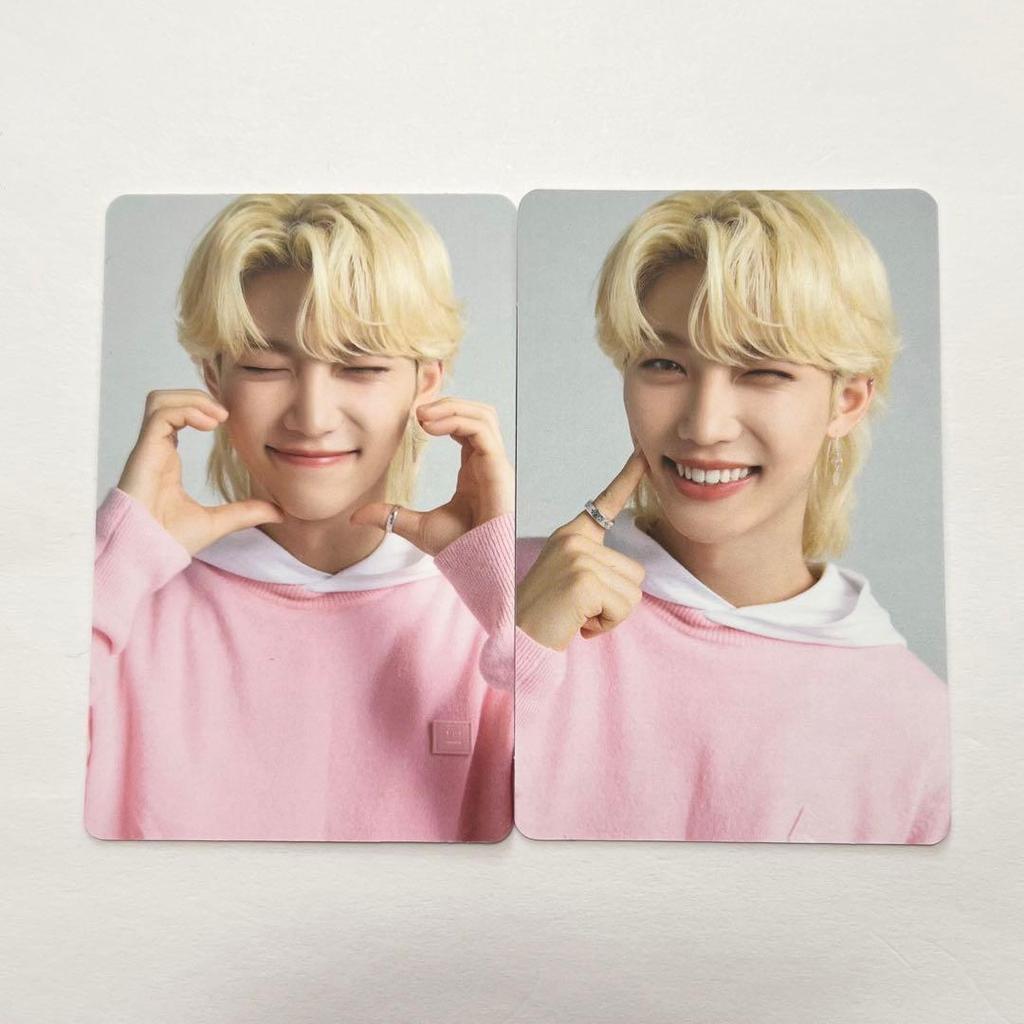 [USED] Stray Kids Felix NACIFIC 2 trading cards, 4 cuts, ID photo