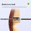 Magnetic Metal Arrow Rest for Recurve Bow - Archery Training & Competition Accessory
