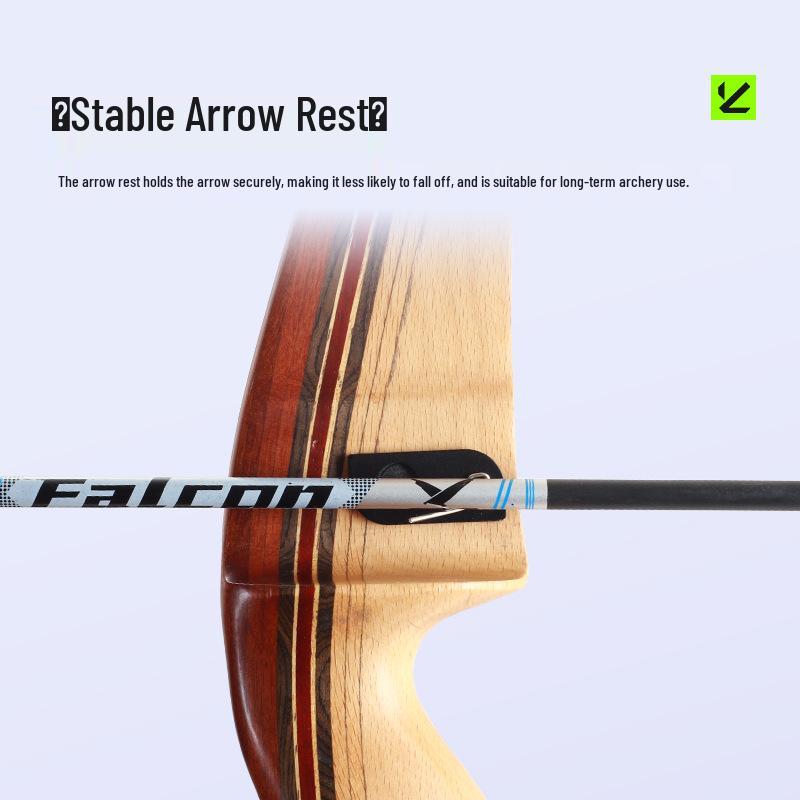 Magnetic Metal Arrow Rest for Recurve Bow - Archery Training & Competition Accessory