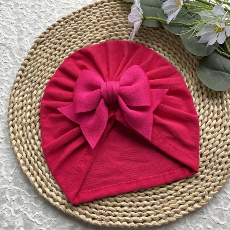New Baby Hat, Baby Cute and Comfortable Bow Pullover Hat, Thin Breathable Baby Fetal Hat