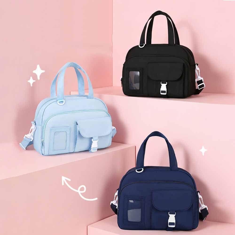 Large Capacity Shoulder Bag Nylon Overnight Duffle Bags Portable Tote Bag  Gym