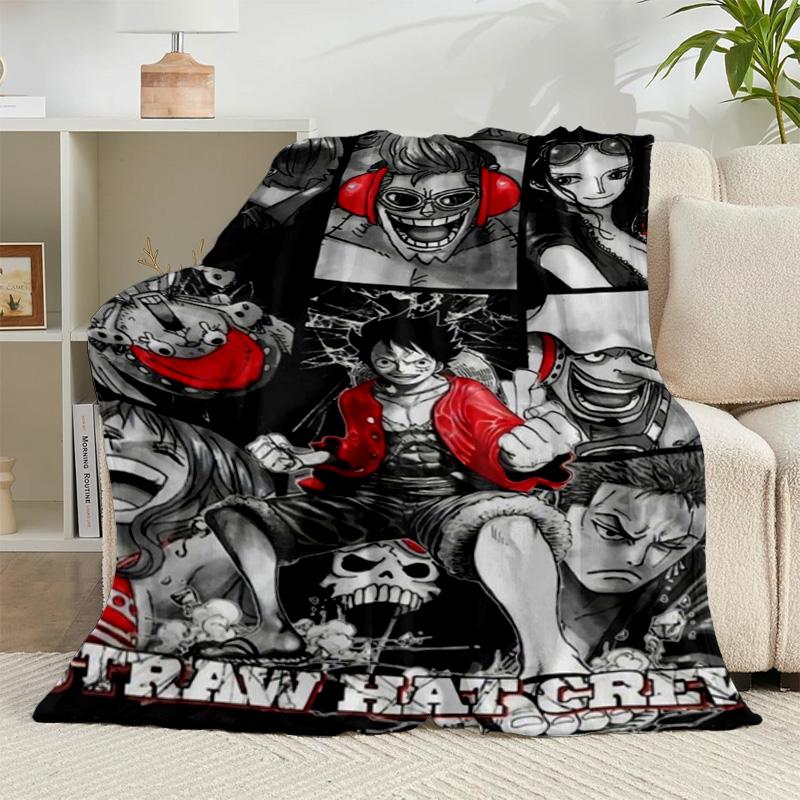 1PC Adventure On The High Seas pirate Flannel Blanket Gift, Suitable for Both Men And Women, Soft Ideal for Beds And Sofa, Birthday Or Christmas Gift